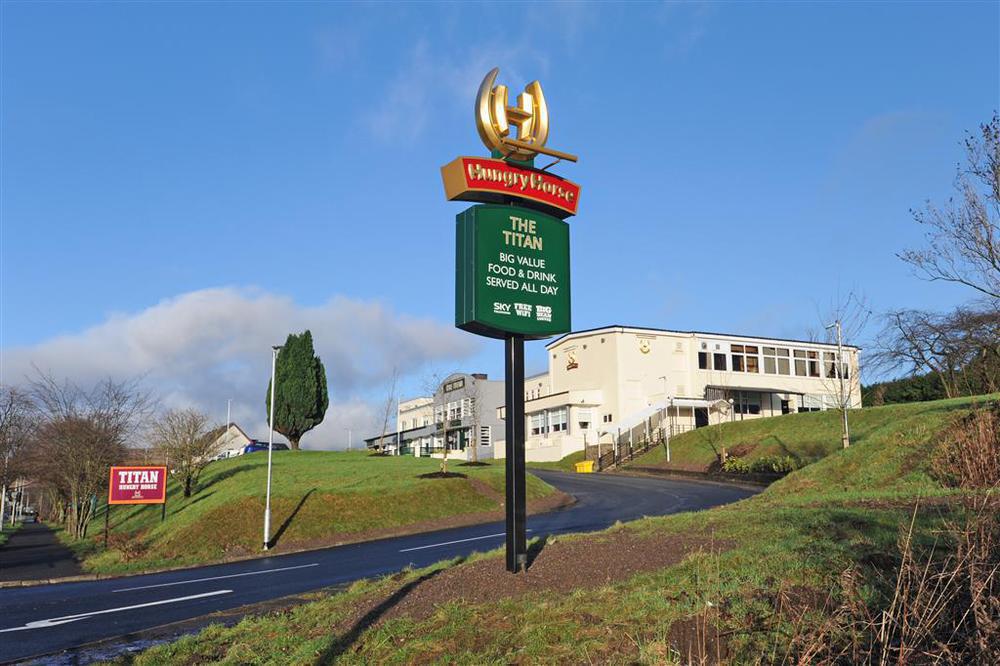 Hotel The Titan Clydebank Exterior foto